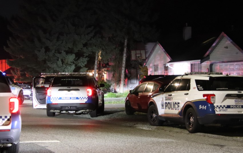 The Surrey Police Service (SPS) says it is investigating a stabbing in Newton Saturday evening.