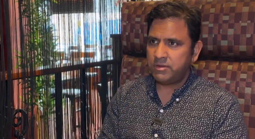 Dhan Singh, owner, Akbar's Own Indian Cuisine.