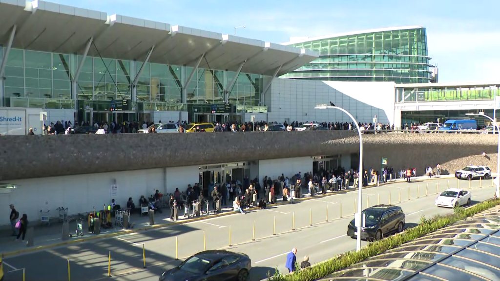 Domestic terminal at YVR evacuated due to ‘strong gas smell’.