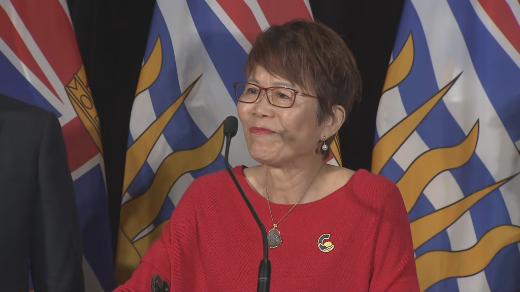 Richmond MLA Teresa Wat in Richmond, B.C. on Tuesday July 30, 2024.