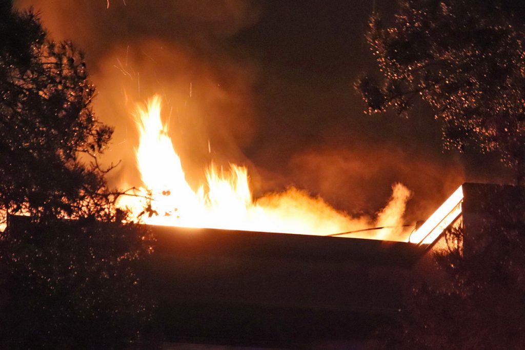 A massive fire at a condo building