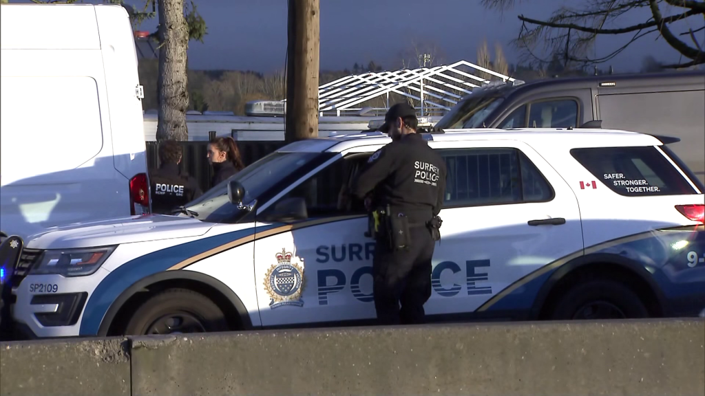 IHIT is on scene near 176th Street in Surrey on Tuesday January 13, 2026.