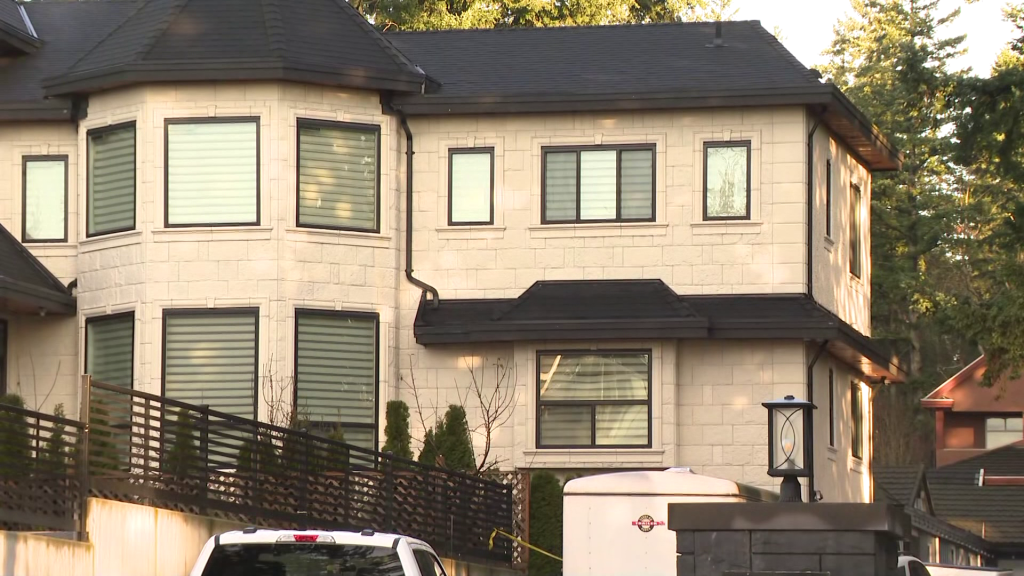 Police respond to shots fired at a house in Surrey