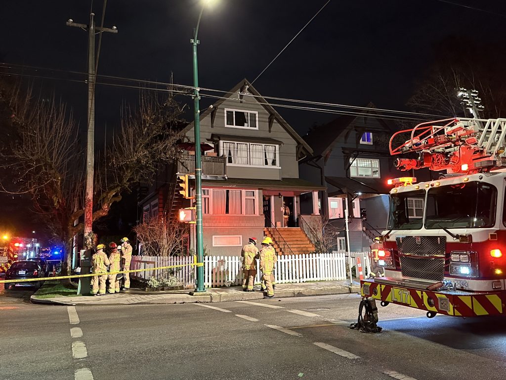 Basement explosion displaces two in Kitsilano
