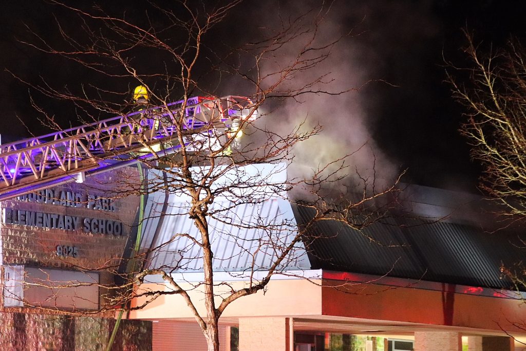 Fire damage at Surrey elementary school may postpone classes Monday