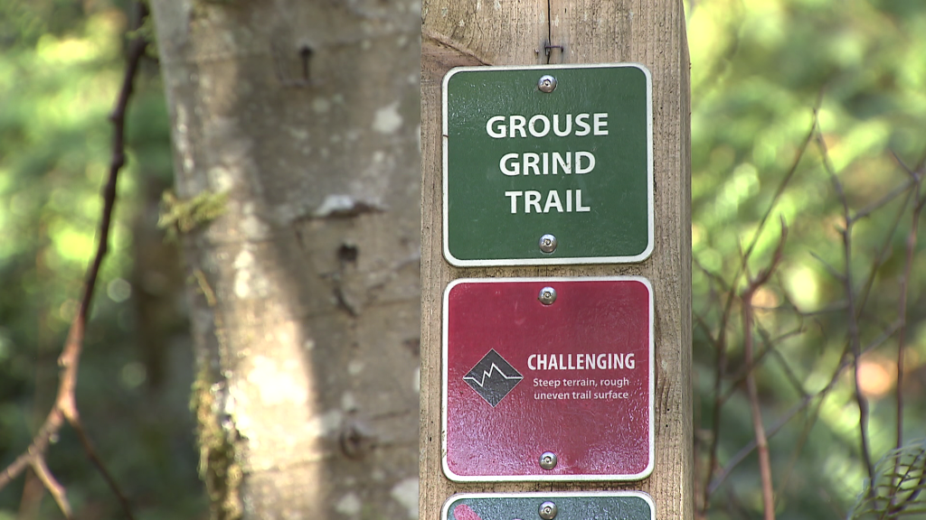 The Grouse Grind is seen on Thursday February 5, 2026.