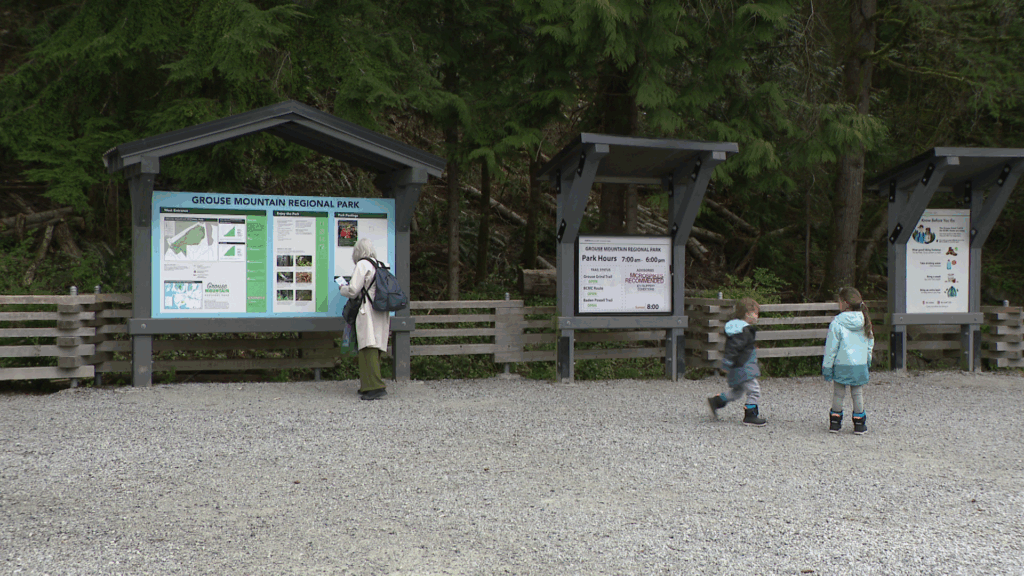 The Grouse Grind is seen in North Vancouver on Tuesday April 21. 2026. (CityNews Image)