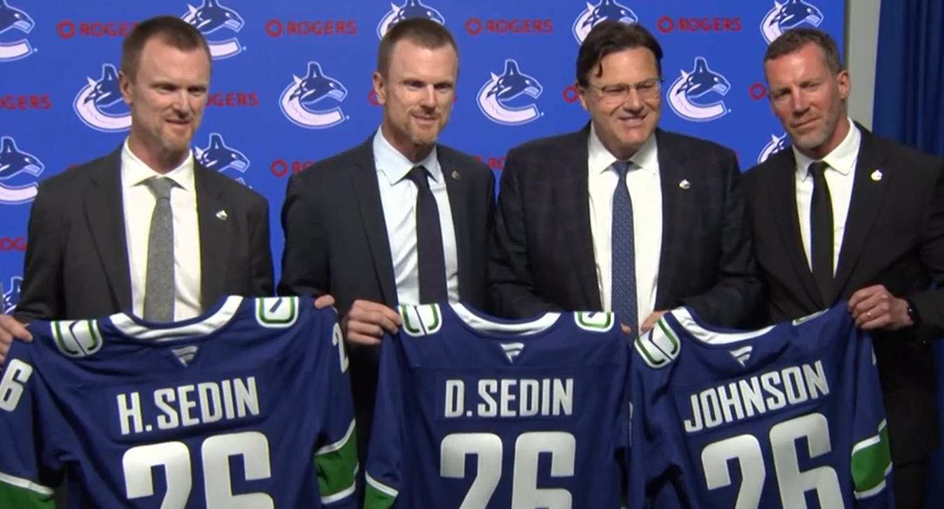 Canucks promote Sedins to co-presidents, Ryan Johnson named general manager