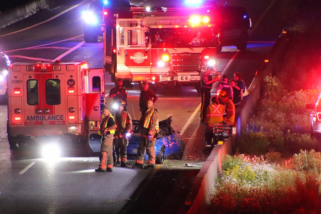 Person airlifted to hospital after crashing with deer in Chilliwack