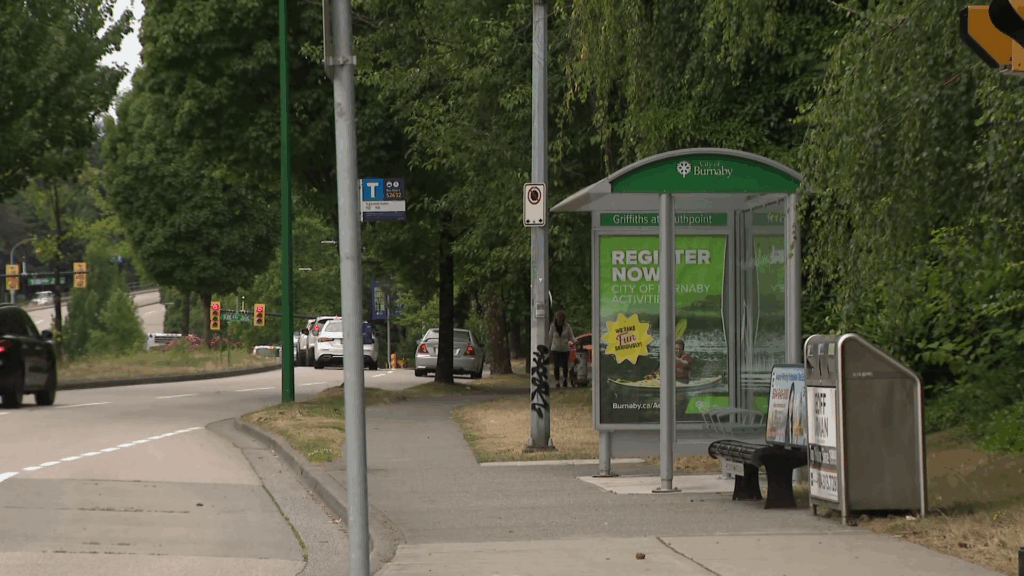 Griffiths Drive near Stride Avenue in Burnaby on Thursday June 25, 2026.