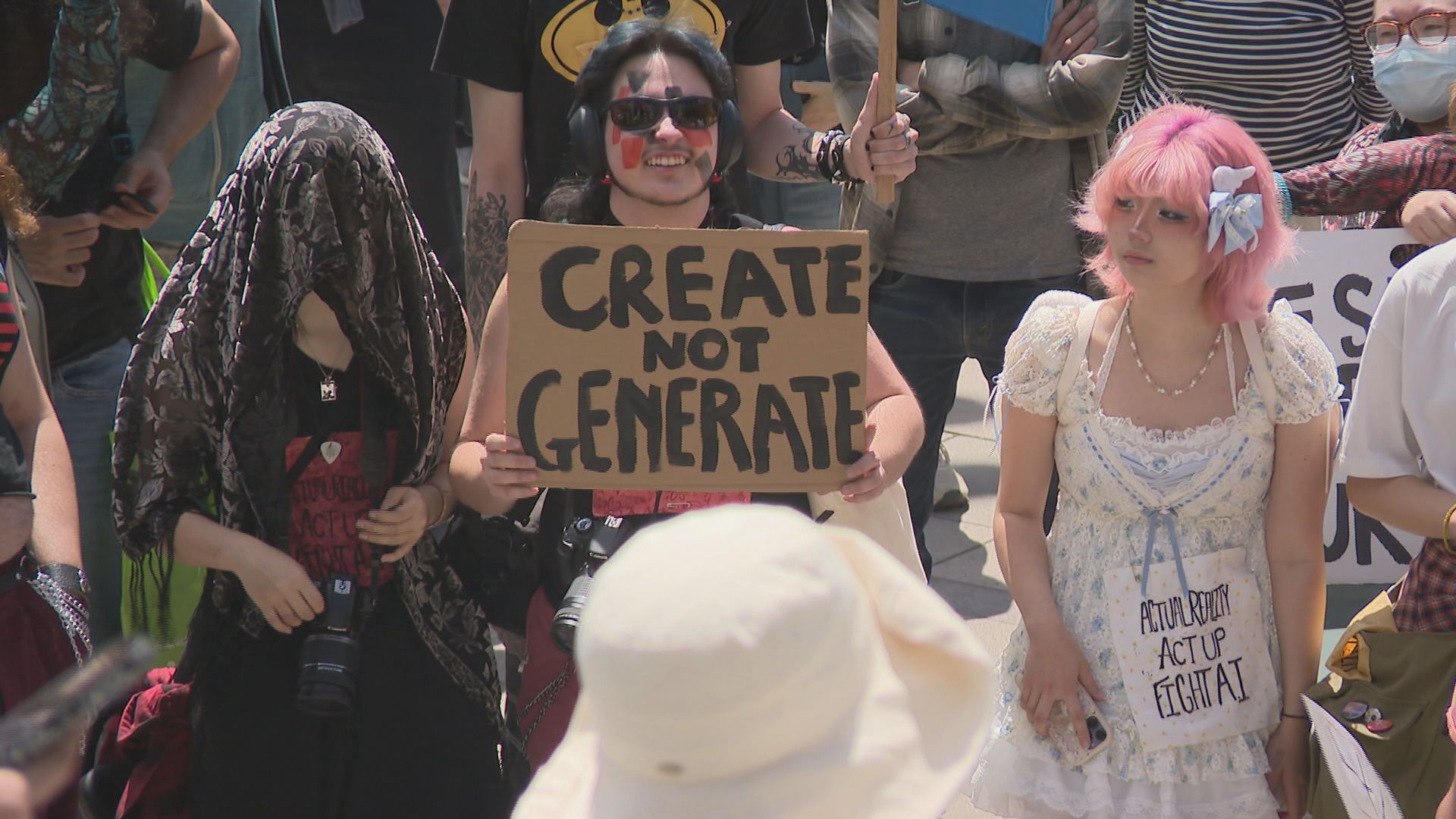 Hundreds protested proposed AI data centres in Vancouver, petition counting 15,000 signatures