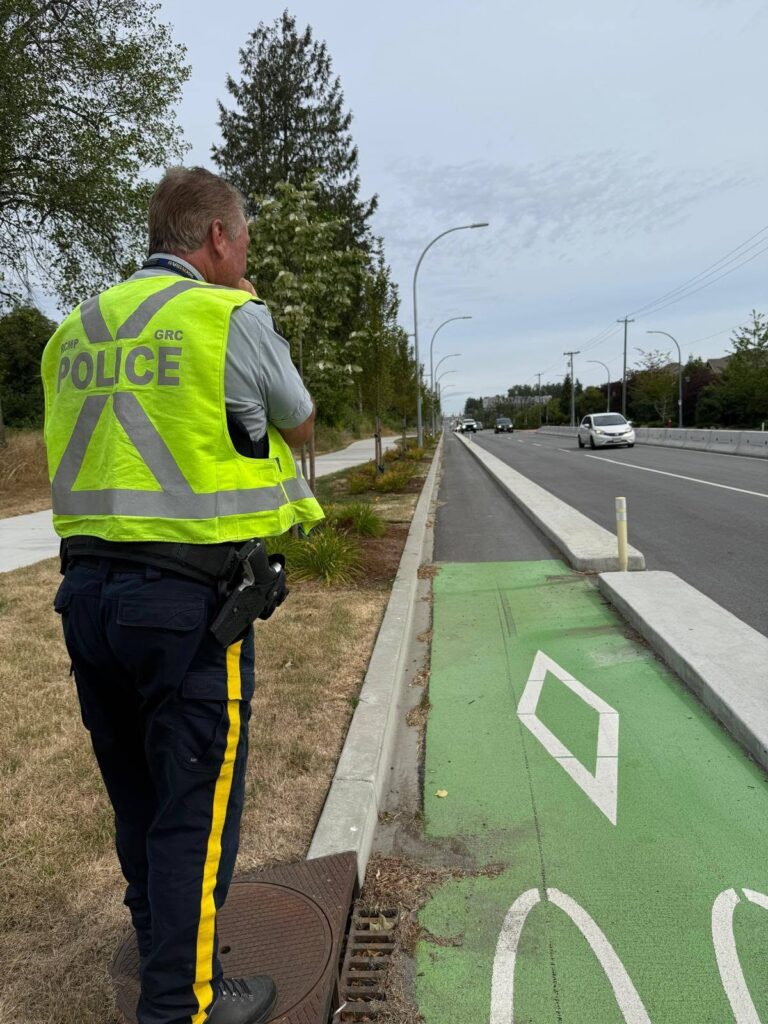 The Langley RCMP says a targeted traffic enforcement blitz aimed at improving road safety over the weekend resulted in 48 traffic violation tickets being issued.
