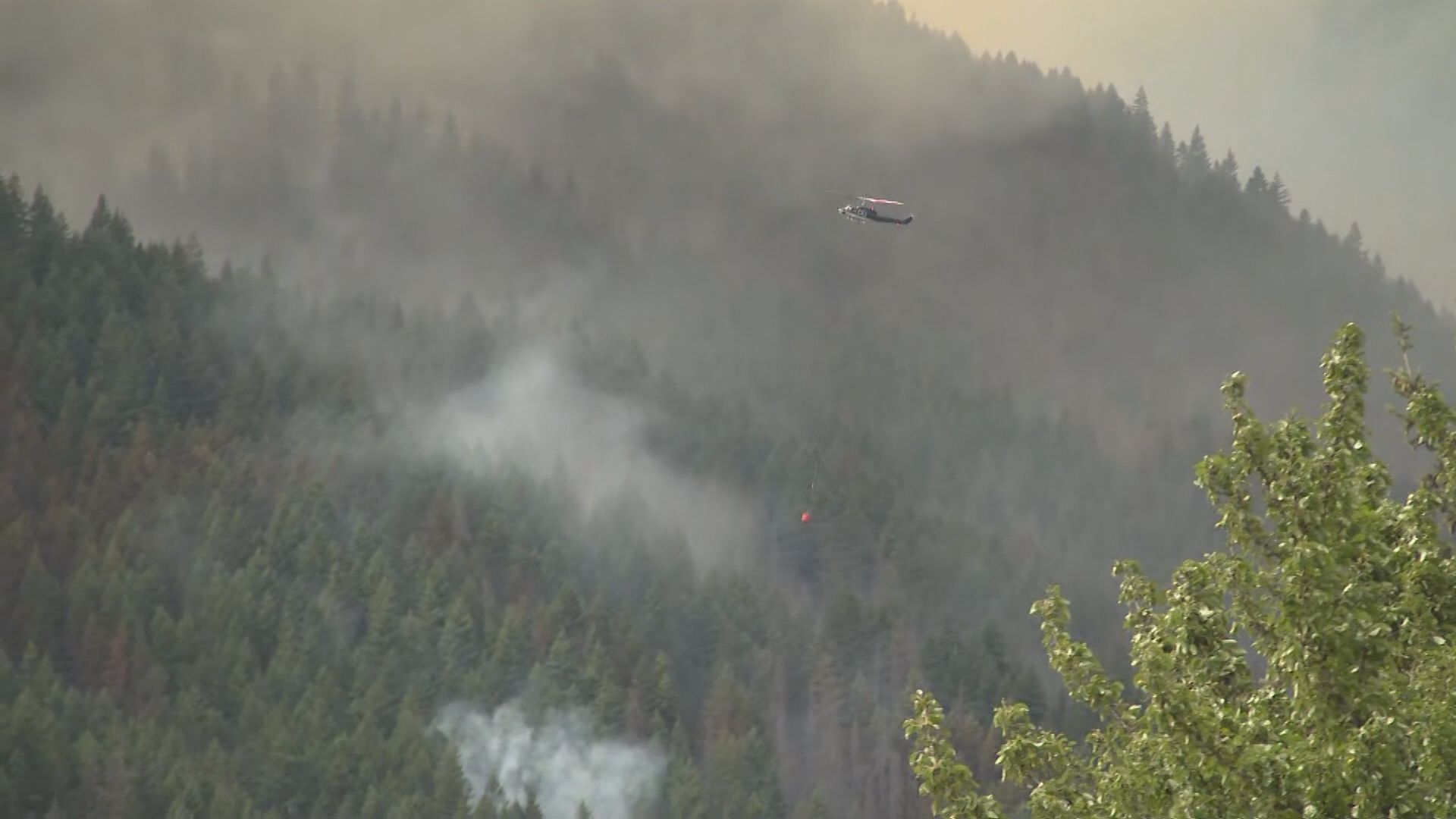 BC Wildfire Service crews tackle wildfires near Boston Bar, B.C. on Thursday July 9, 2026.