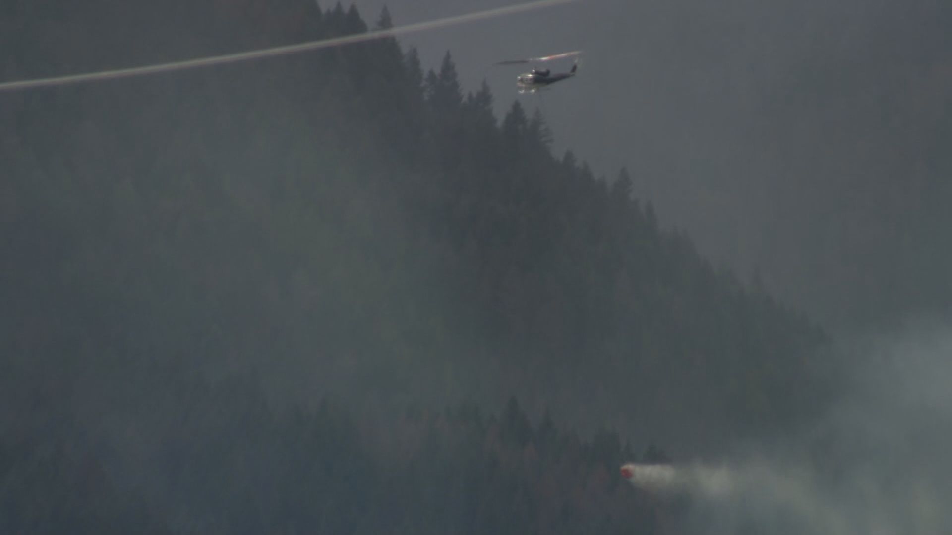 BC Wildfire Service crews tackle wildfires near Boston Bar, B.C. on Thursday July 9, 2026.