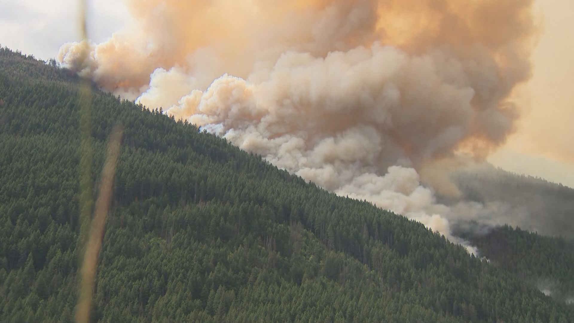 BC Wildfire Service crews tackle wildfires near Boston Bar, B.C. on Thursday July 9, 2026.