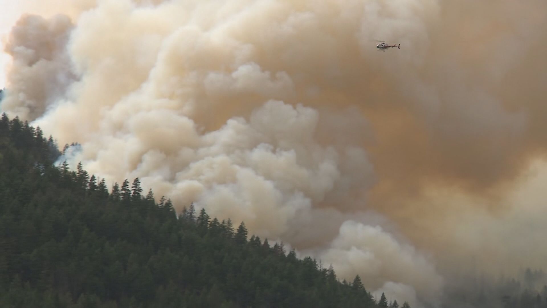 BC Wildfire Service crews tackle wildfires near Boston Bar, B.C. on Thursday July 9, 2026