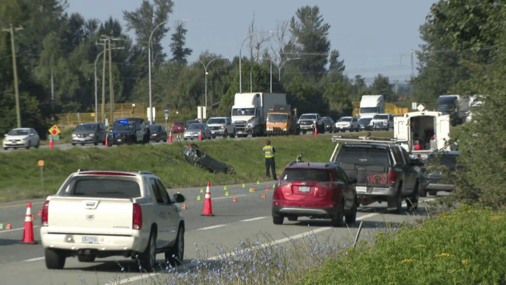 Police in Abbotsford investigate a fatal collision on Monday July 20, 2026.