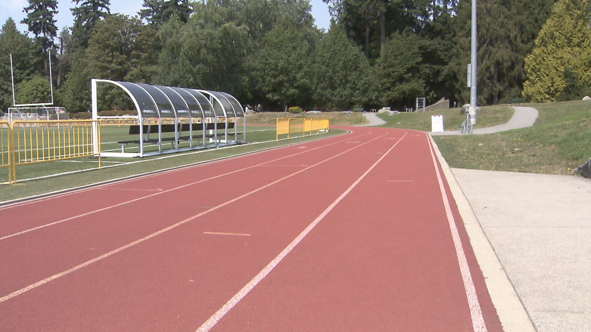 Fen Burdett track in North Vancouver on Thursday August 13, 2026. (CityNews Image)