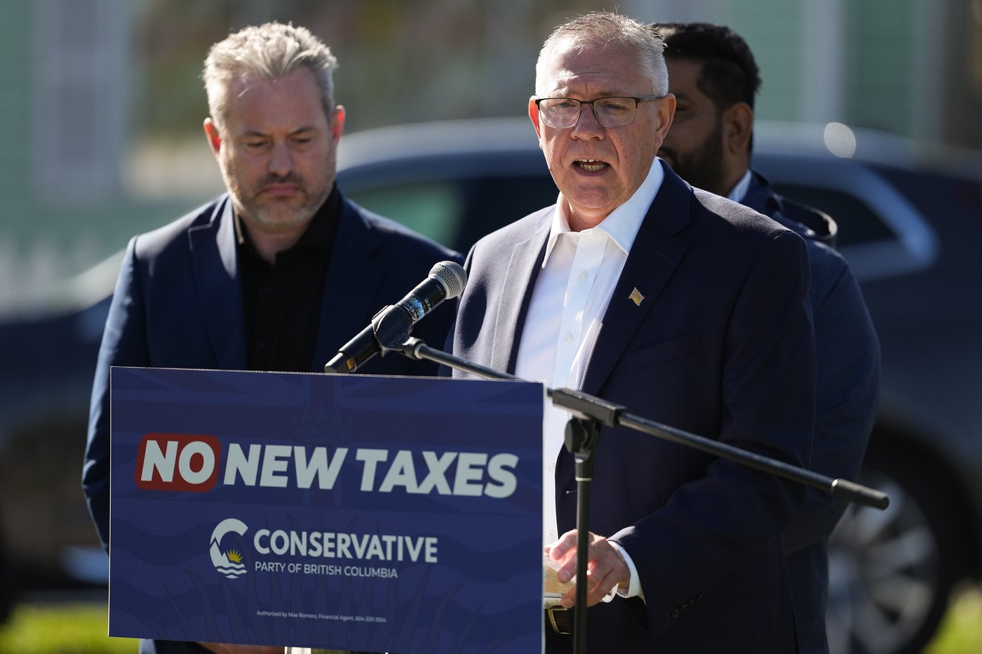B.C. Conservatives promise no new taxes if elected on October 24